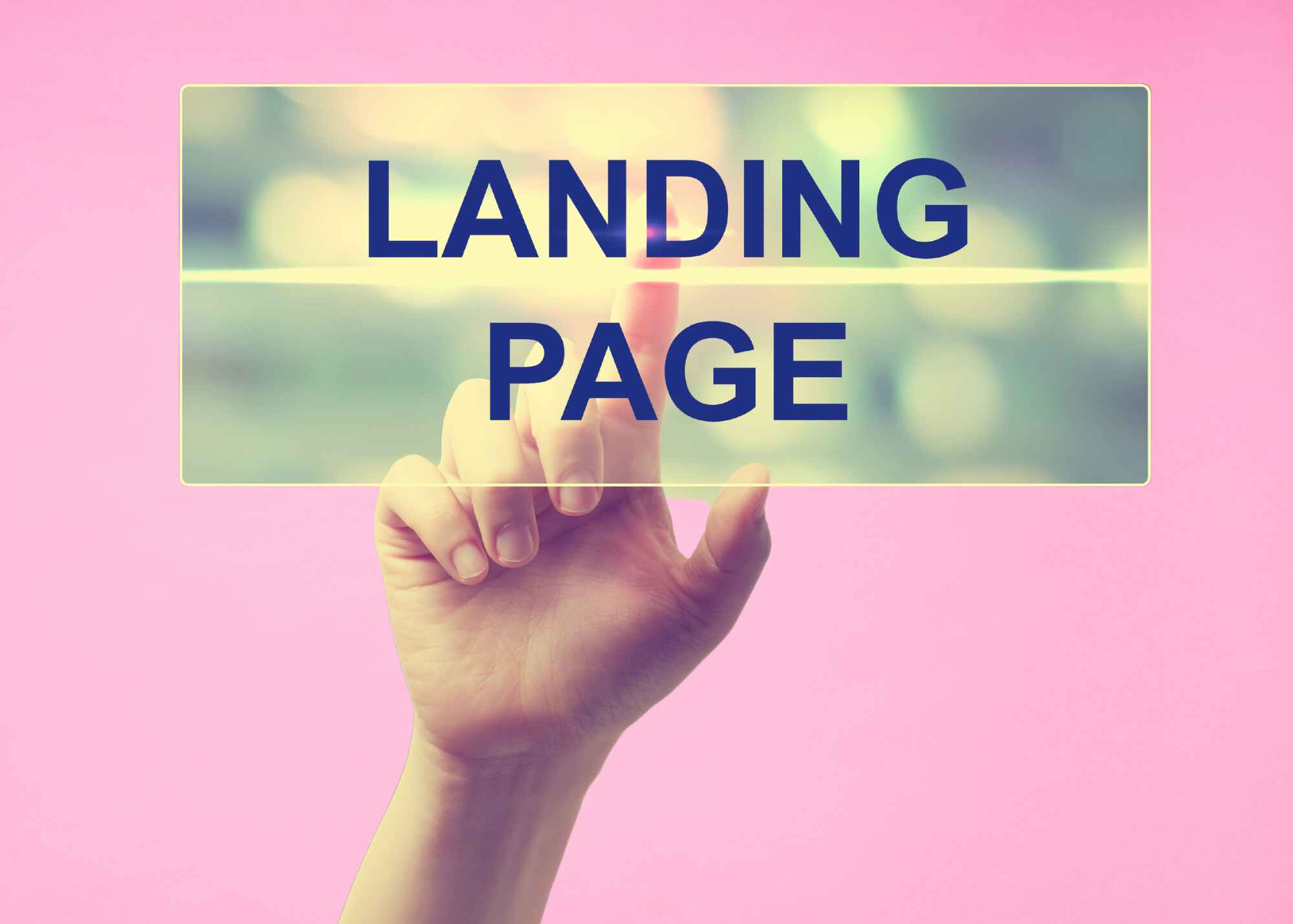 landing page